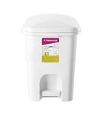 LIXEIRA-RETANGULAR-BRANCO-COM-PEDAL-PRIMAFER