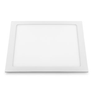 Painel Led Embutir Quad 18W Bronzearte