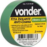FITA ISOLANTE VERDE 10M VONDER