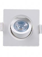 SPOT ALLTOP LED EMBUTIR 5W QUADRADO 3000K TASCHIBRA