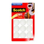 FELTRO REDONDO SCOTCH BRANCO G 3M