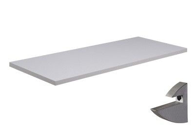 PRATELEIRA-AGLOMERADA-20X100-COM-SUPORTE-TUCANO-FAMASTIL-PRAT-K