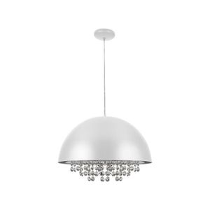 pendente meia lua 1xe27 40x25cm bronzearte