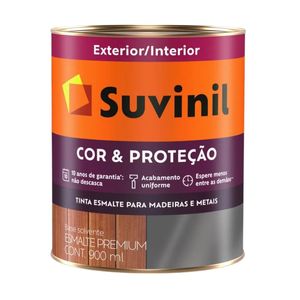 Tinta Esmalte Fosco Cor E Prot 900Ml Suvinil