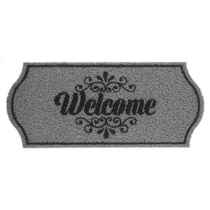 Capacho Vinil Formas Welcome 30X70Cm Kapazi