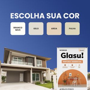 tinta glasu essencial acrilico fosco 18l suvinil