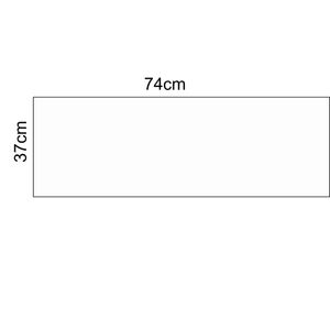 piso/revestimento/plus (a) retificado/brilhante alaska 37x74 cecafi