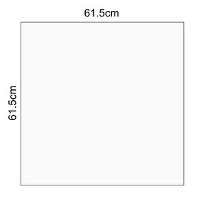 porcelanato (a) brilhante branco 38472 61.5x61.5 ceusa