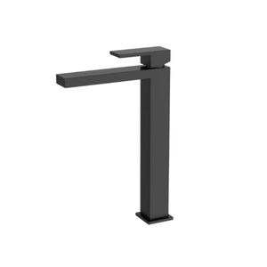 Misturador de Banheiro Mesa Monocomando Bica Alta Havel Dax Black Matt