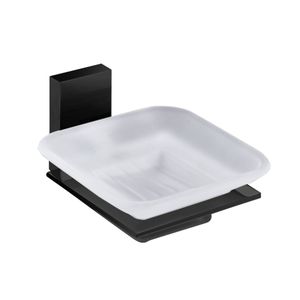 Saboneteira C/Vidro Havel Dax Black
