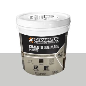 cimento queimado pronto 5kg Ceramfix