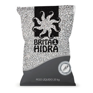 pedra brita ensacada 20kg hidra