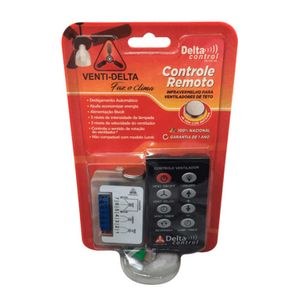 Controle Remoto P/Ventil Bivolt Venti Delta