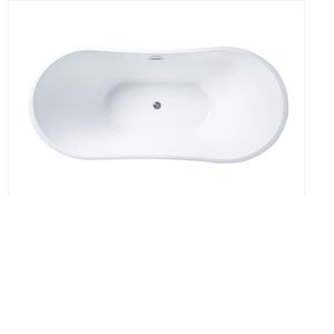 banheira acrilica imersao bardot 150x72cm stamplas