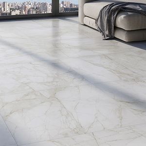porcelanato (a) retificado/polido marmo real 90x90 incepa