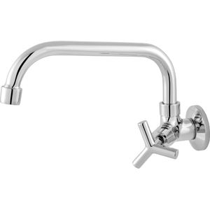 Torneira Para Cozinha Parede Bica Movel C39 Levanzo Q/F 1/4 De Volta Imperatriz
