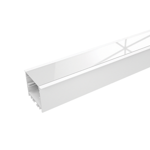 perfil embutir p/fita de led 33x25,8x46,6mm luminatti