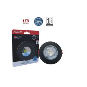 spot led embutir/redondo authentic 5w 6500k avant