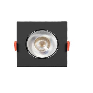 spot led embutir/quadrado authentic 5w 3000k avant