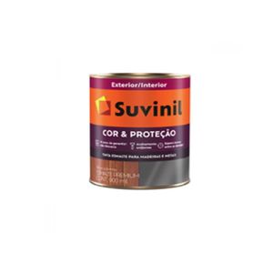 Tinta Esmalte Brilhante Cor E Protecao 900Ml Suvinil Preto