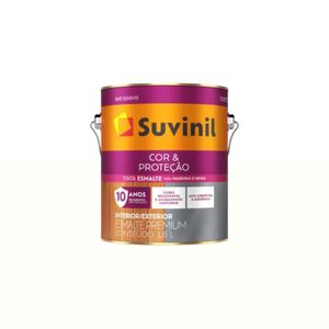 Tinta Esmalte Brilhante Cor E Protecao 3.6L Suvinil Branco