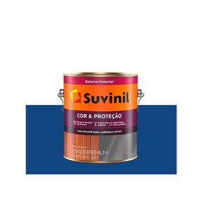 Tinta Esmalte Brilhante Cor E Protecao 3.6L Suvinil Azul Del Rey