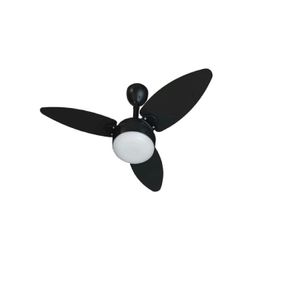 Ventilador Teto Elluz 3P C/Inv Ventisol Preto Bivolt - 11186