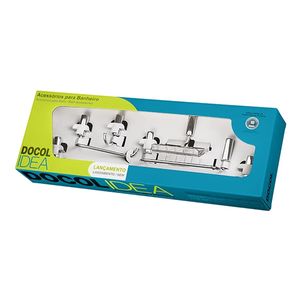 Kit De Acessorios Idea 5Pcs Docol Cromado  - 00586306