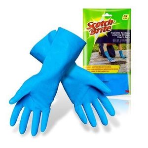 luva limpeza pesada scotch-brite pequena 3m