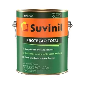 Tinta Acrilico Fosco Protecao Total 3.6L Suvinil Branco