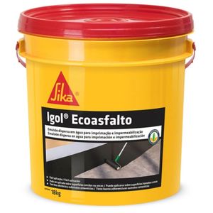 impermeabilizante igol ecoasfalto 18l sika