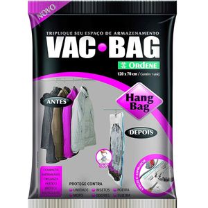 Saco Armazenagem A Vacuo Hang Bag 70X120 Ordene