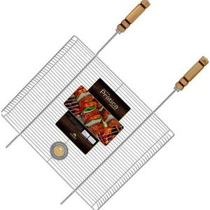 grelha churrasco horizontal borda prat 50x40 grilazer