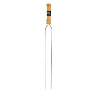 espeto aco 2 hastes 85cm grilazer