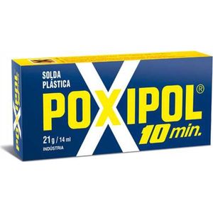 solda plastica poxipol 21g tbr