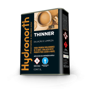 solvente p/resina solvcryl 5l hydronorth