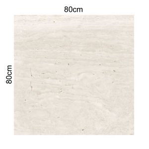 porcelanato (a) retificado/acetinado travertino veins 80x80 ceusa