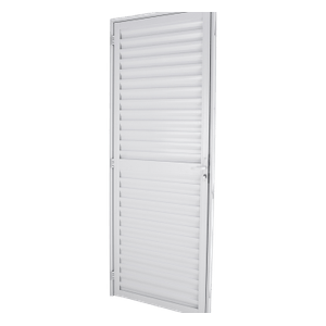 XX porta de aluminio veneziana nobre 1f 210x80 crv portas