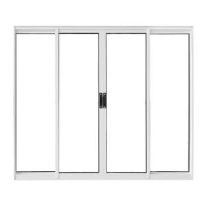 janela de aluminio correr l16 4f 120x100 crv portas