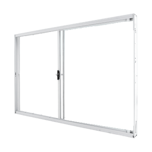 Janela De Aluminio Correr L16 2F 100X100 Crv Portas