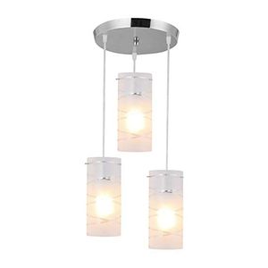 pendente vidro first 3xe27 bronzearte