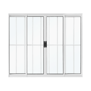 janela de aluminio correr classic 4f 2fx 120x100 crv portas