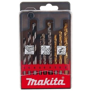kit brocas helic p/mad/conc makita