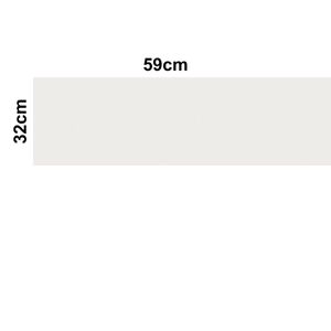 Revestimento (A) Retificado/Brilhante Glacial Branco 32X59 Incepa