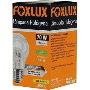lampada halogena class 70w foxlux
