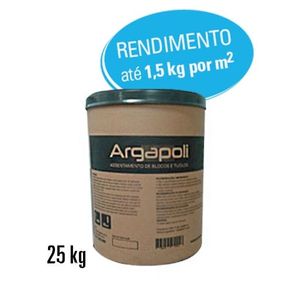 argamassa polimerica bloco e tijolo 25kg argapoli