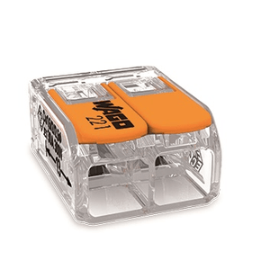 Conector Emenda 221 2P Ate 6Mm Wago