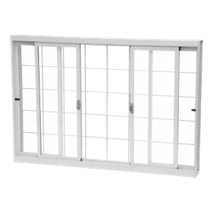 Janela De Aco Correr Ideal 150X100X12 Crv Portas