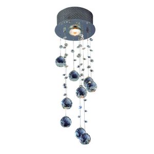 plafon cry spir 1xgu10 16cm bronzearte