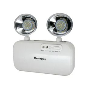 bloco emergencia autonomo led 2200 lumens manplex